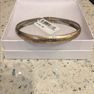 NWT Gold And Silver Bangle Bracelet!